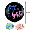 Balon cu confetti - Fată sau băiat?