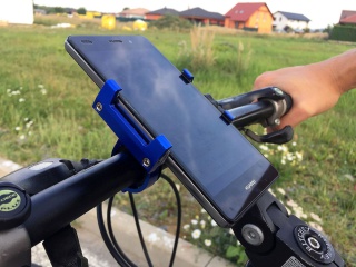 Suport rotativ  bicicletă pentru telefon mobil