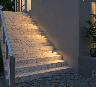 Lumină solară pentru scări
