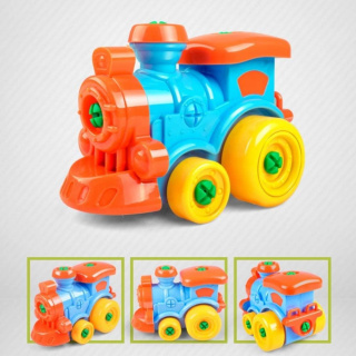 Jucărie cu șuruburi pentru copii - mașină