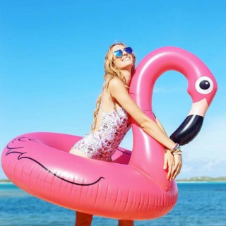 Colac de plajă - Flamingo