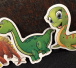 Autocolante pentru copii - dinozauri