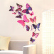 3D fluturi de perete - mov