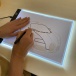 Pad cu LED-uri pentru desen