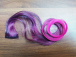 Extensii de păr colorate - burgundy