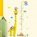 Metru autocolant – girafă