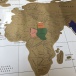 Harta răzuibilă a lumii - delux
