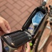 Geantă de biciclete pentru smartphone - neagră
