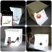 Mini fotobox cu iluminare LED