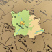 Hartă răzuibilă - Cehia