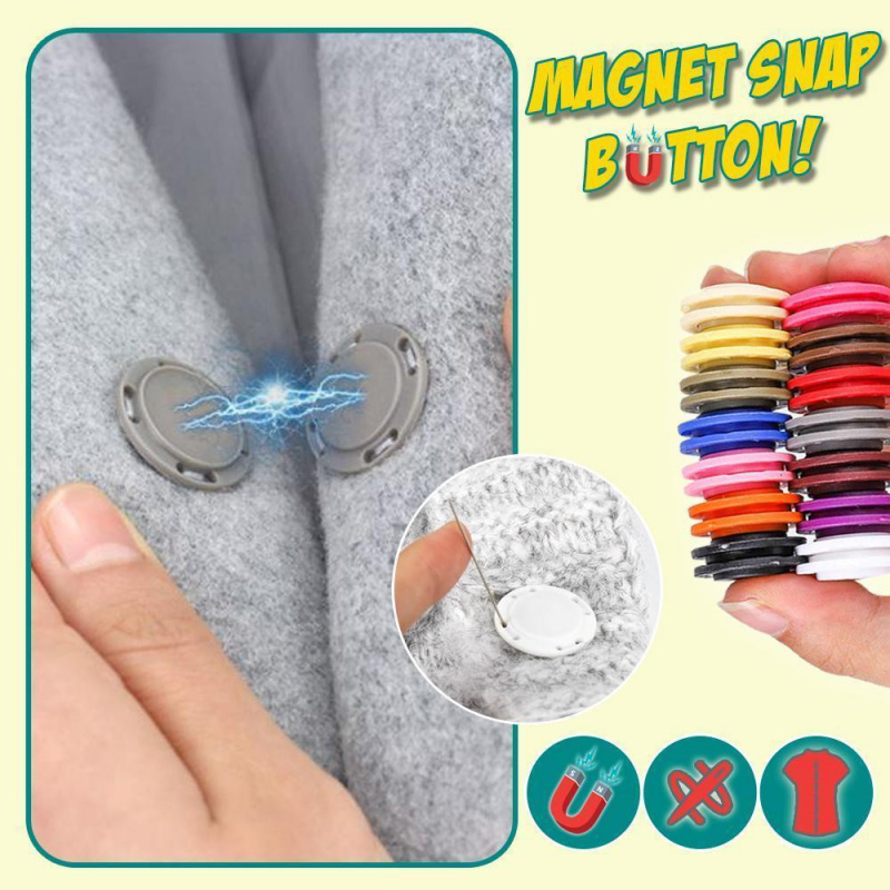 How to Attach Magnet Snaps on Fabric 